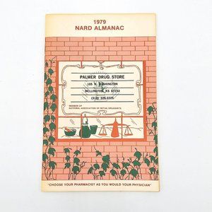 Wellington Kansas 1979 Nard Almanac Palmer Drug KS
